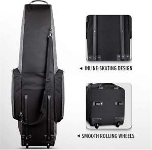 Sac de sport personnalisé pour les voyages, les sports et les touristes, avec roulettes, sac à dos, grand capacité, imperméable, en polyester, sac de golf - Product Image 3