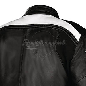 Chaqueta de cuero para motocicleta Soporte trasero Motocicleta Auto Racing Wear Hombres Cantidad Cuerpo personalizado OEM Chaqueta de moto - Product Image 6