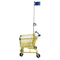 Vente en gros d'usine de caddie 50L pour grands enfants chariot pour supermarché épicerie caddie en métal pour enfant