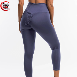 <b>High</b> Quality Women's Satin Yoga <b>Leggings</b> Sustainable and Stretchy with Customizable Logo at <b>Waist</b> - Product Image 6