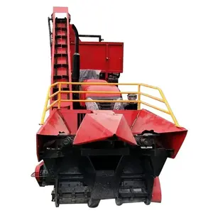 Hydraulic dump silo suspended corn harvesting equipment small combined harvest tractor rate harvester