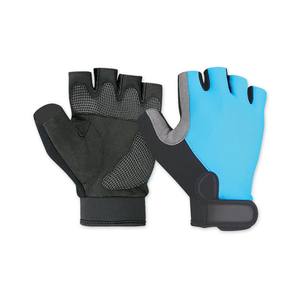 Venta al por mayor guantes de gimnasio de medio dedo para hombres transpirable ventilado DISEÑO DE Fitness para verano al aire libre carreras bicicleta ciclismo entrenamiento - Product Image 1