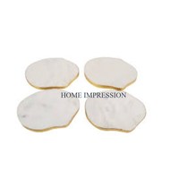 Fantaisie dernière conception fantaisie sous-verres attrayants Table de maison sous-verres décoratifs en marbre faits à la main tapis de table classiques et tampons
