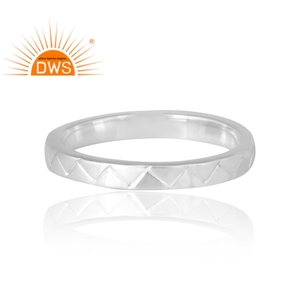 Anillo de banda de plata esterlina más vendido, joyería personalizada para mujer, regalo para ella, fiestas, ocasiones, Fastivales - Product Image 3