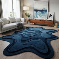 Tapis en Laine Fine 100 % Touffeté Main de Luxe Haut de Gamme Style Étoile, Collection de Tapis Décoratifs pour Salon – Commande Minimum 1 Pièce