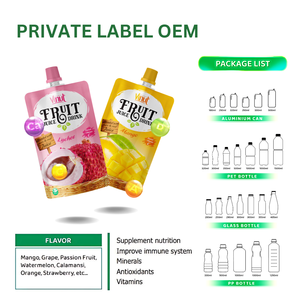 250ml Vietnam Noni Juice Natural Tropical Puree 100% Fresh Squeezed Sterilized Pouches OEM ODM Private Label Beverage - Product Image 4