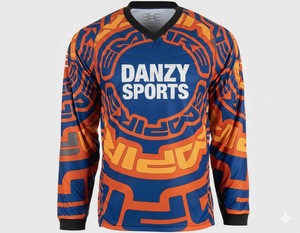 DANZY SPORTS Créez votre propre logo Prix bas Meilleures ventes Maillots de paintball Qualité supérieure Spandex/Polyester/Coton Fabrication - Product Image 6