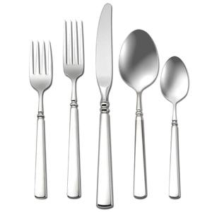 Ensemble de 5 couverts écologiques en acier inoxydable plaqué or avec poignées de luxe polies - Product Image 4