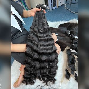 ผมเรมี่แบบมัดรวม32นิ้วคลื่นธรรมชาติดึงสองชั้นจากกัมพูชา - Product Image 2