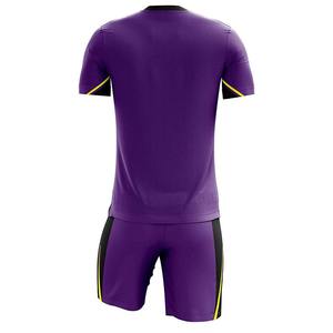 Maillots de football personnalisés de haute qualité, unisexes, OEM, été, hiver, col en V, séchage rapide, respirant, vente en gros d'usine - Product Image 3
