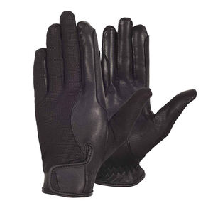 Gants d'équitation équestre en cuir synthétique pour dames filles femmes - Product Image 4