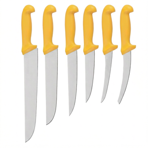 <span class=keywords><strong>Set</strong></span> di <span class=keywords><strong>Coltelli</strong></span> da Macellaio YanZap in Acciaio Inossidabile ad Alto Contenuto di Carbonio e Molibdeno per Disossare e Filettare con Manico Ergonomico e Antiscivolo in PP - Product Image 1