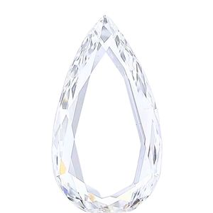 Diamante de Laboratorio Rosa de 3 Quilates, Corte Rosa, Claridad VS1, Certificado IGI, Suelto - Product Image 2