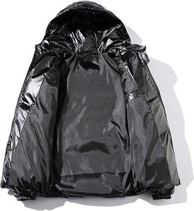 Veste coupe-vent en toile de coton 100% personnalisée OEM pour hommes avec doublure en coton - Product Image 1