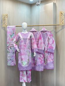 Ssumaira's Women Shalwar Kameez Pakistani & Indian 3 piezas cosido Anarkali Vestidos - Product Image 6