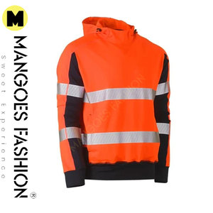 Sudaderas con capucha de invierno reflectantes de alta visibilidad: ropa de seguridad de moda de alta calidad para mejorar la visibilidad Sudaderas con capucha de alta visibilidad - Product Image 3