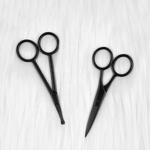 Ciseaux à cuticules en acier inoxydable de haute qualité, durables, design unique, avec logo personnalisé, ciseaux de manucure à lame incurvée - Product Image 6