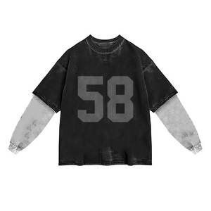 Camiseta de manga larga de algodón suave para hombres y mujeres: cómoda, informal y perfecta para el uso diario, camisetas de manga larga para hombres - Product Image 5