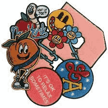 Parche bordado con letras de chenilla grande de 8 cm, diseño de flores personalizado, parches para planchar para Sudadera con capucha - Product Image 4