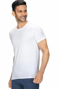 เสื้อยืดผ้าฝ้ายโอเวอร์ไซซ์สะพายไหล่ทรงหลวมสำหรับผู้ชายเสื้อยืดพิมพ์โลโก้แบบเข้ารูปสไตล์ลำลองทำจากอินเดีย - Product Image 5