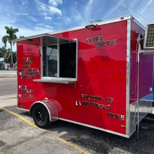 Camion entièrement équipé Foodtruck Vending Foodtrucks Hot Dog Bbq Concession Trailer Mobile Food Trailer - Product Image 1