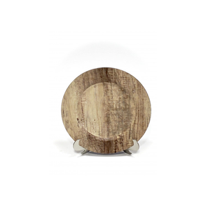 Assiettes à dîner en bois d'acacia Assiettes en bois rondes de 8 pouces Set forme ronde et artisanat naturel au meilleur prix - Product Image 6