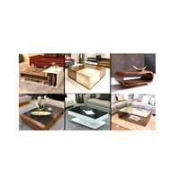 Table de luxe en acier inoxydable, meubles de maison, Design italien, dernière Table basse en verre avec tiroirs, haute qualité