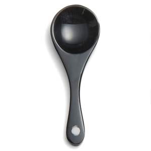 Repose-cuillère personnalisé en acier inoxydable marron cerise, fait main, écologique, avec plateau métallique à 12 côtés, 10,5 po (26,5 cm), couleur personnalisée - Product Image 6