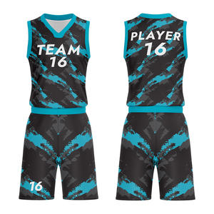 Conjunto de camiseta de baloncesto de alta calidad 2025, impresión personalizada, entrenamiento de equipo deportivo, camisetas de práctica reversibles de baloncesto para hombres - Product Image 1