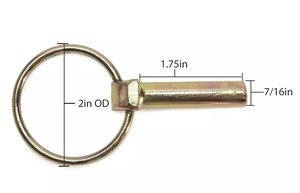 Pin de Lynch con anillo 7/16 "X 1-3/4 pulgadas - Product Image 4