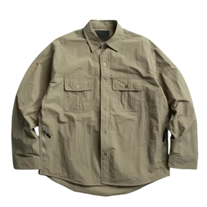 Logo personnalisé OEM Chemise tricotée à manches longues noire pour hommes d'affaires Nouvelle version coréenne du printemps avec motif uni pour le travail - Product Image 4