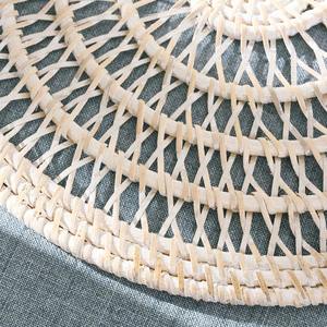 Luxurious <b>rattan</b> <b>placemats</b> Eco friendly products Made in Vietnam Table decoration Woven <b>Placemat</b> Wholesale Modern - Product Image 2