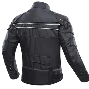 Últimos diseños Motocicleta Auto Racing Wear Motocross Chaqueta de moto de cuero genuino Venta caliente Chaqueta de cuero de moda de cuero - Product Image 4