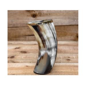 ถ้วยฮอร์นและแก้วทำด้วยมือคอลเลกชันดีไซน์ขัดเงายุคกลางแบบชนบทธรรมชาติเหมาะสำหรับดื่มปาร์ตี้บาร์และงานเทศกาล - Product Image 2