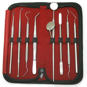Kit de limpieza dental manual con instrumentos de diagnóstico escaladores de dentista - Product Image 4