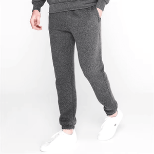 Vente en gros en usine Pantalon de survêtement épais pour hommes 330g Taille haute Élastique Logo personnalisé Cordon Baggy Style décontracté Direct - Product Image 4