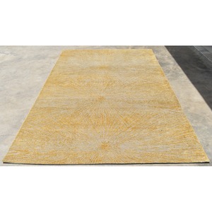 Bohemin diseño personalizado crema anudada a mano alfombra persa lana de Nueva Zelanda alfombras de pared a pared hechas a mano para uso doméstico venta - Product Image 6