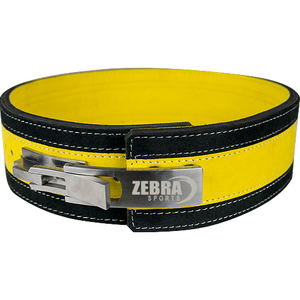 Cinturón de Levantamiento de Pesas de Cuero Personalizado FBA 2023 con Hebilla de Palanca, Marca Privada para Gimnasio y Fitness - Product Image 5