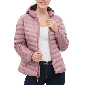 Chaqueta acolchada de invierno de talla grande superventas, forro de nailon, procesamiento de punto de alta calidad, cremallera de relleno de poliéster personalizable - Product Image 5