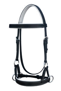Brida de cuero de caballo al por mayor de grado de competición Premium con riendas, tachuela de equitación ecuestre cómoda duradera para espectáculo - Product Image 2