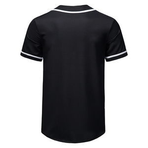 Maillots de baseball respirants de qualité supérieure personnalisables Équipement de sport grande taille à production rapide pour les équipes de baseball et softball - Product Image 4