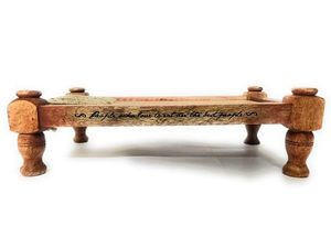 Plato para servir aperitivos de madera hecho a mano para restaurante de hotel en casa usado - Product Image 3