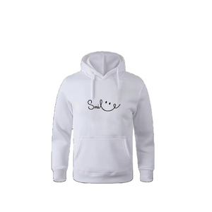 Sudadera con Capucha de Alta Calidad para Hombre, Talla Grande, Manga Larga, 100% Algodón, Forro de Punto, Color Sólido - Product Image 3