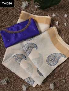 Colecciones de Sari de seda Banarasi para bodas y festivales indios con trabajo de tejido pesado Colecciones de Sari de gama baja para mujeres - Product Image 3