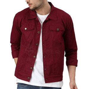 Veste jeans d'hiver pour hommes sur mesure design haut de gamme pour une utilisation en extérieur - Product Image 1