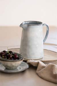 FONCTIONNALITÉ Design classique Pichet à eau en résine de polyester Texture en résine avec motif de tourbillon Aqua abricot pour cadeau de Noël de cuisine - Product Image 6