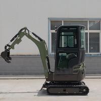 Compact pour excavatrice sur chenilles avec moteur importé, accessoire de préhension, grappin, plaque compacteuse, ripper, godet de terrassement