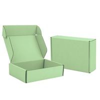 Geringe Mindestbestellmenge Wellpappe Recycelbare Logo Rosa Papier Versandkartons für Kleinunternehmen Geschenkverpackungen Schuhe Kleidung Socken Postversandtaschen