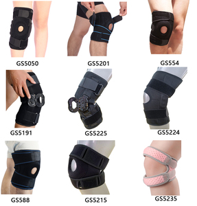 Genouillère élastique de manchon de Compression de ressort de puissance réglable de Sport médical pour la douleur de conception personnalisée en gros de manchon de genou - Product Image 5