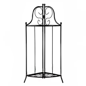Meilleure vente support de jardinière noir en métal fait main de luxe pour restaurant hôtel au prix de gros - Product Image 1